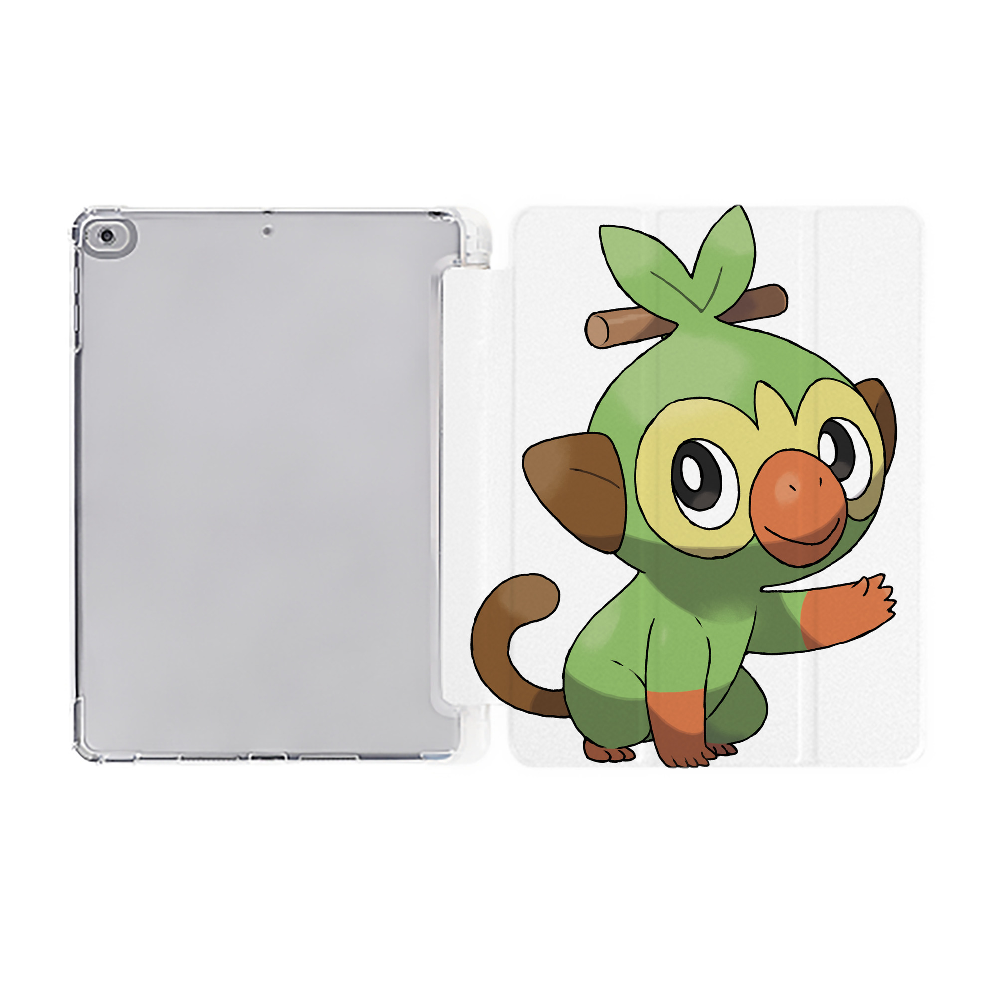 （画像用） ポケットモンスター Pokémon IPad ケース ペン収納付き 三つ折りスタンド PUレザー×シリコン 対応機種9.5/10.5/10.9インチ